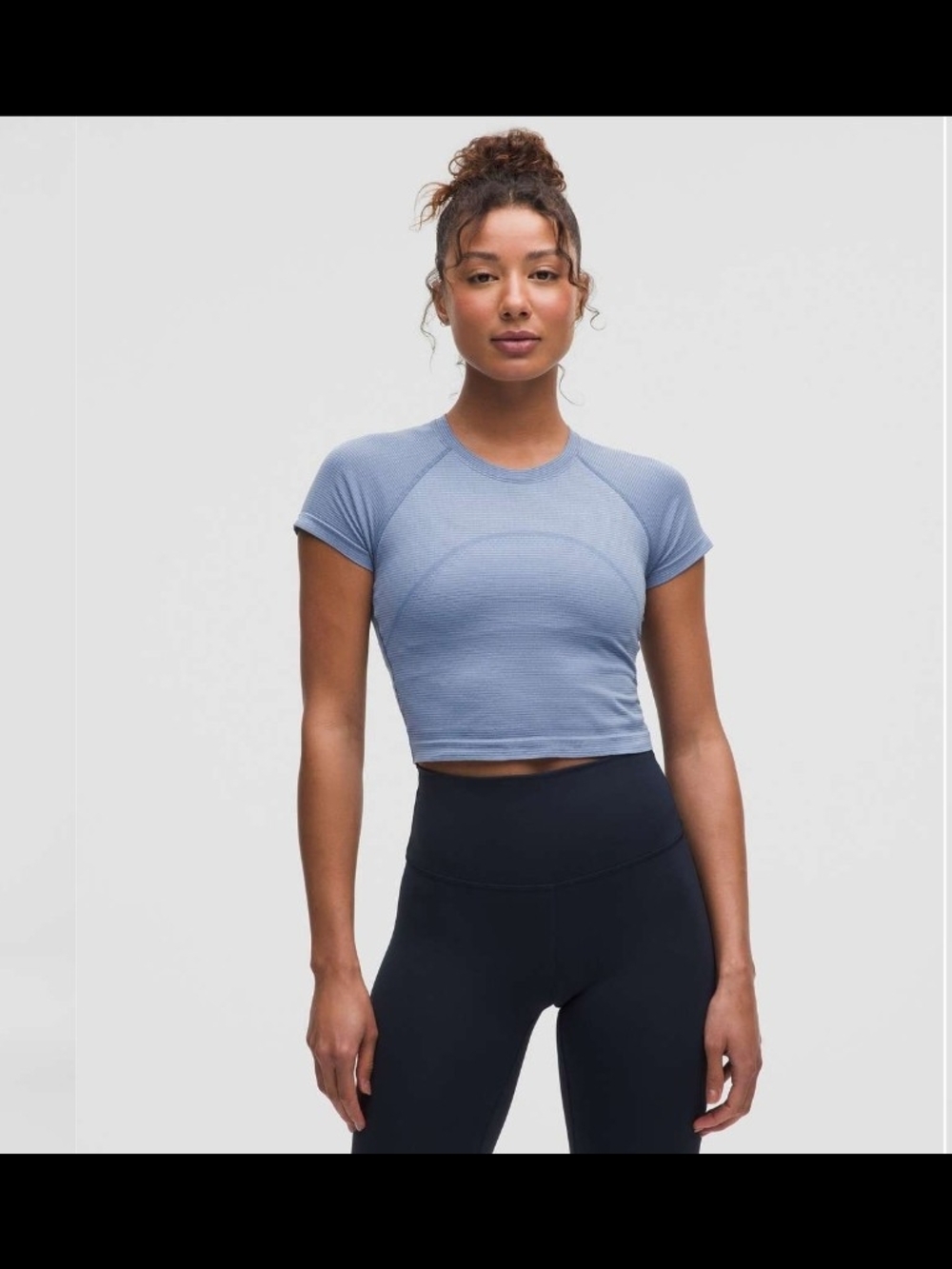 Lululemon Swiftly Tech Cropped Short-Sleeve Shirt 2.0